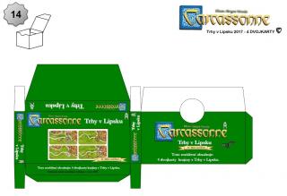 Carcassonne: Trhy v Lipsku (Nová edice) krabička