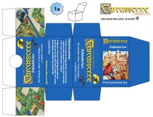 Carcassonne: Základní hra + Řeka I krabička